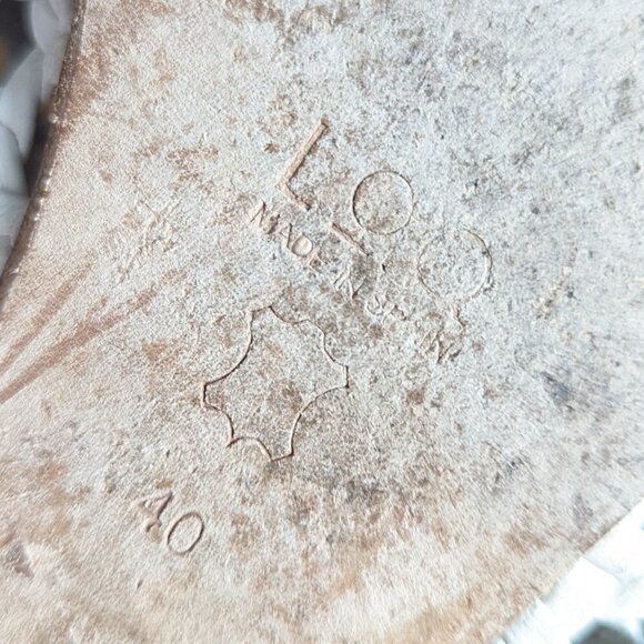 LOQ Marti Mules Slip On Woven Leather Shoe - Picture 6 of 7